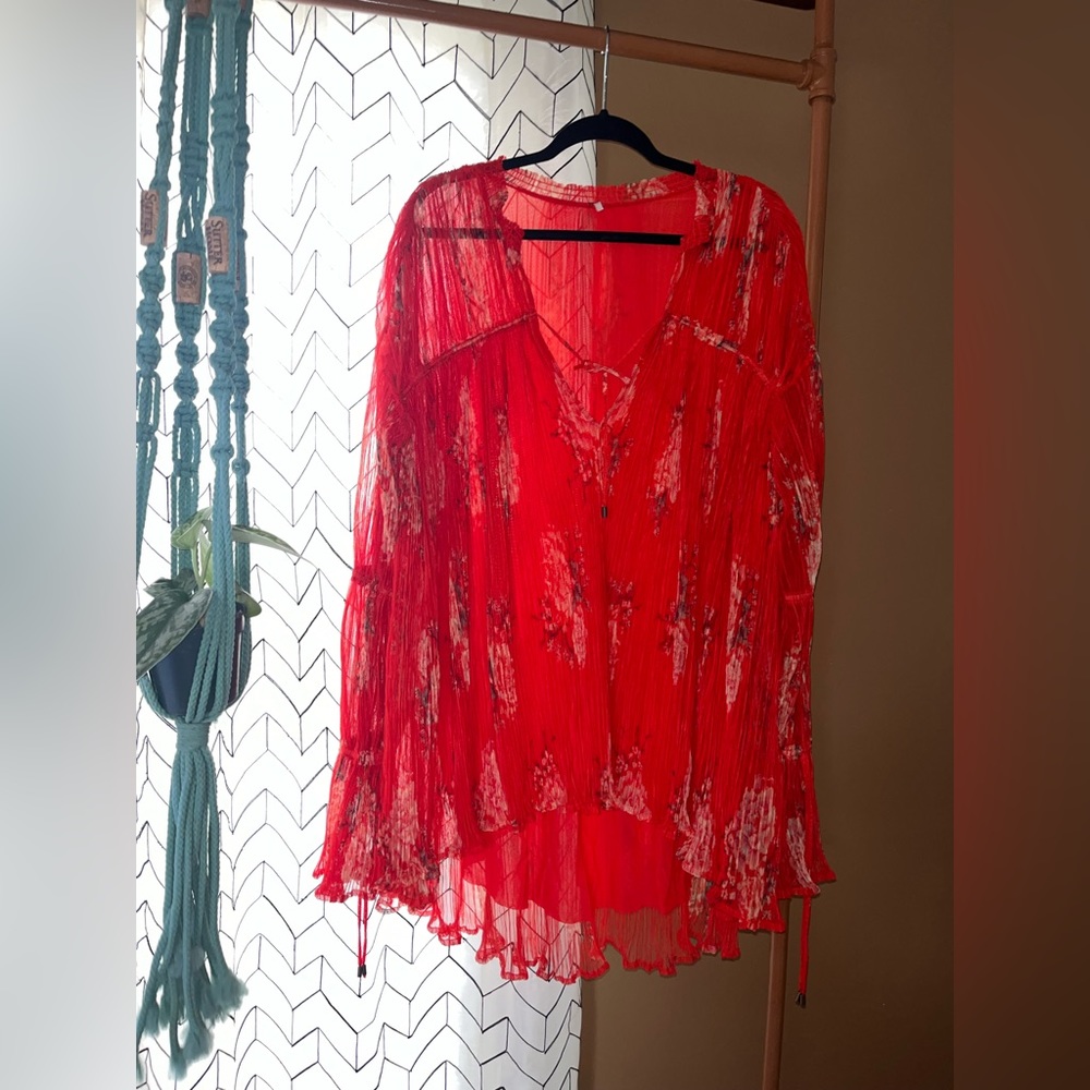 Free People L Tunic Top